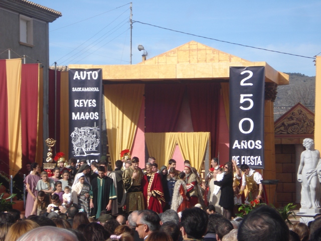 Visita Alumnos 4º ESO al auto sacramental de los Reyes Magos de Cañada