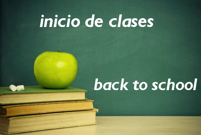 Inicio de clases infantil, primaria y Secundaria