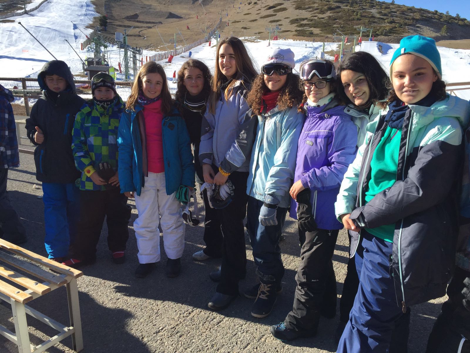 Viaje a la nieve 6º Primaria, Colegio La Encarnación.