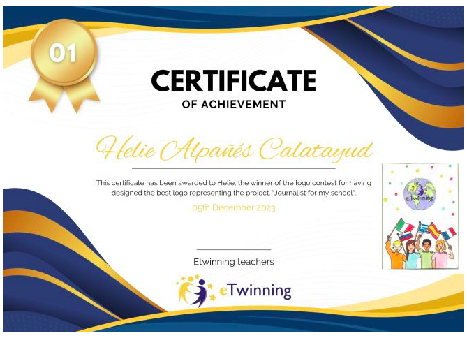 Votamos nuestro logo etwinning.