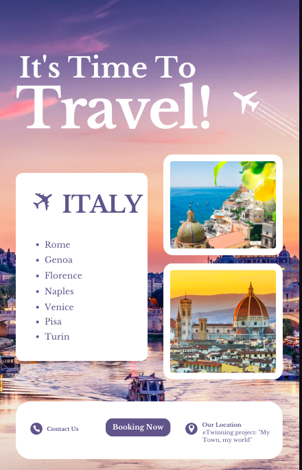 Let's travel to Italy and Spain
